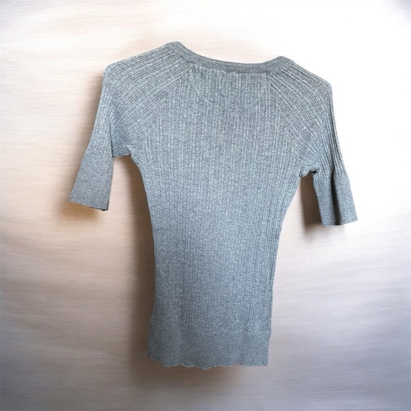 Mossimo Ribbed Henley Top – Size XS - Picture 2 of 5